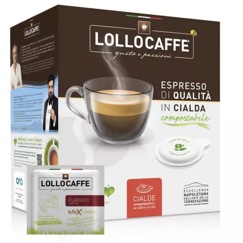 100 Cialde Ese 44mm Lollo miscela Classica