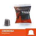100 capsule caffè Toraldo CREMOSA compatibili Nespresso