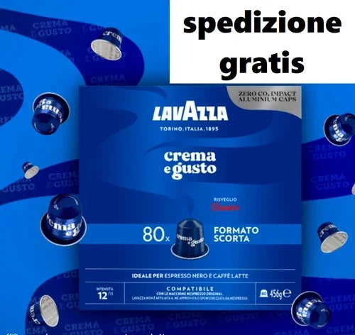 80x3 Caps. Alluminio Lavazza Crema e Gusto Classico comp. Nespresso