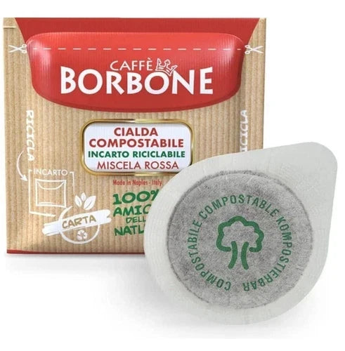 150 Cialde Ese 44 mm rosse Borbone